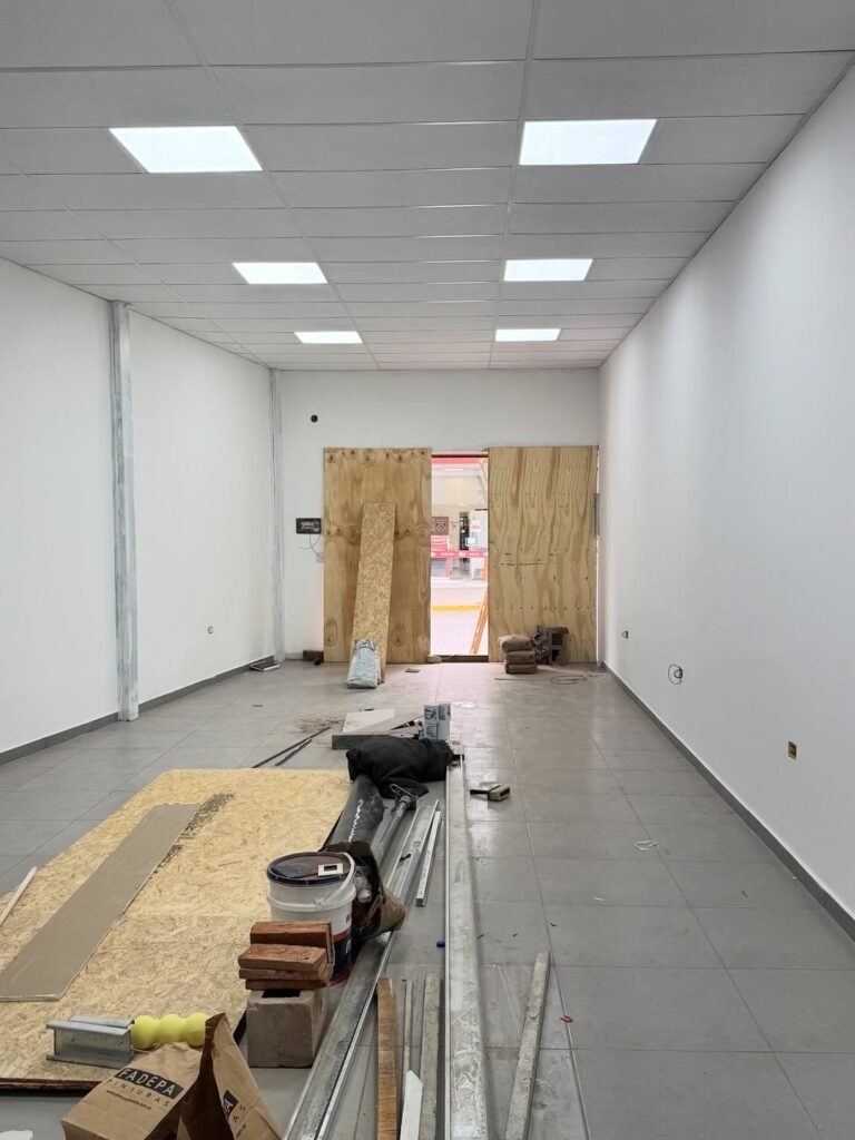 Interior de local comercial en Villa Carlos Paz